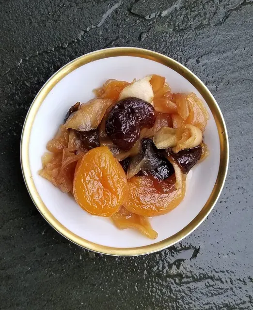 Dried fruit compote