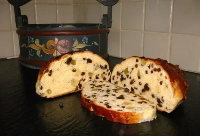 Norwegian Christmas bread and krumkake