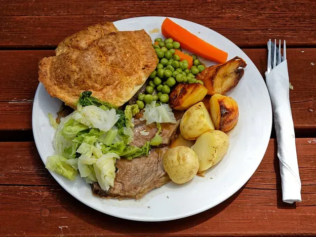 Prime rib with Yorkshire pudding