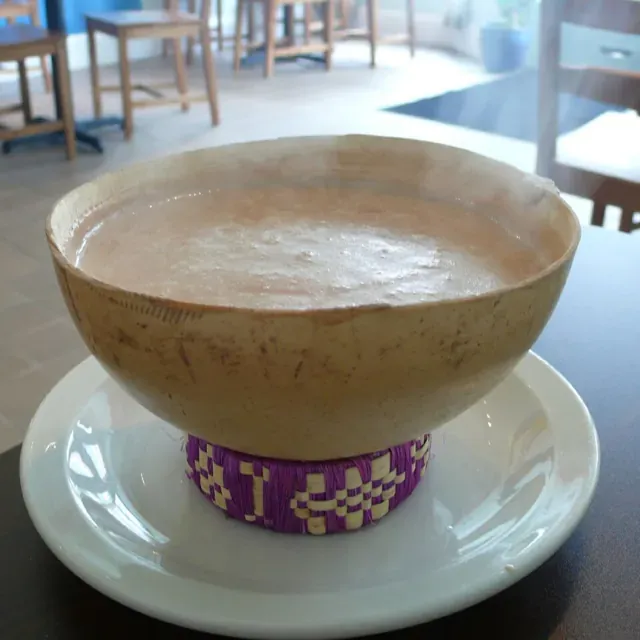 Champurrado, atole and ponche