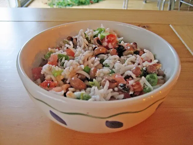 Hoppin' John and black-eyed peas