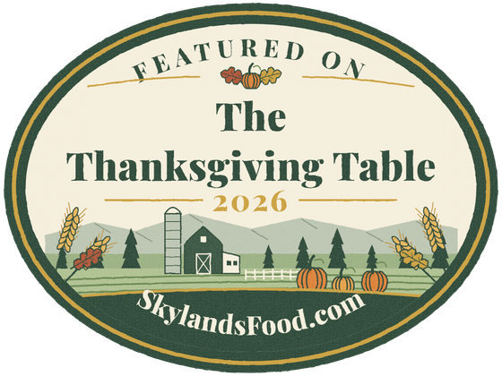 Featured on The Thanksgiving Table at SkylandsFood.com
